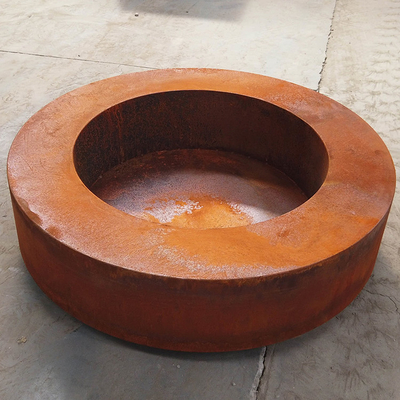 Distinctive Corten Steel Rusty Metal 2mm Thickness Heater Corten Steel Fire Pit For Outdoor Fire Pit Bowl