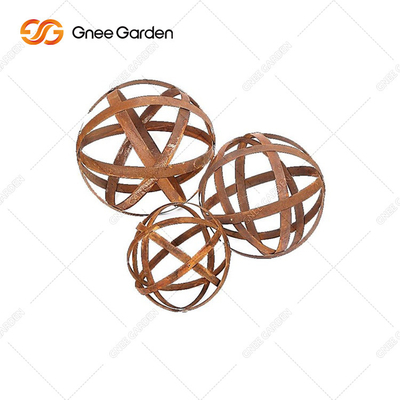 Laser Cut Garden Outdoor Corten Steel Room Divider Screen Partitions