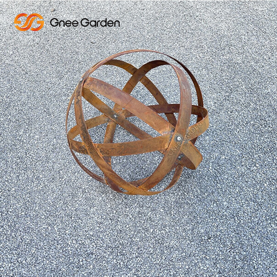 Laser Cut Garden Outdoor Corten Steel Room Divider Screen Partitions