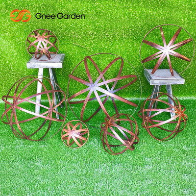 Laser Cut Garden Outdoor Corten Steel Room Divider Screen Partitions