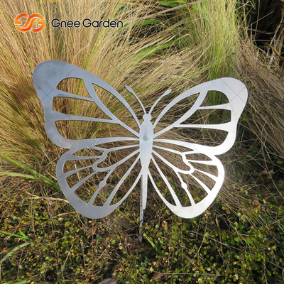 Garden Art Landscape Corten Steel Ornaments Laser Cut Metal Animal Pattern Decorations