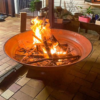 Antiwear  Corten Steel Charcoal Outdoor Fire Pit 2mm 3mm 4mm 6mm Thickness