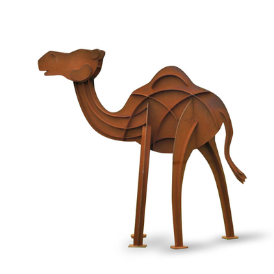 SGS TUV  Modern Corten Outdoor Bronze Statues Bronze Yard Statues 175cm