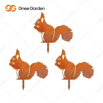 AISI GB Grade Corten Steel Garden Ornaments Animal Sculpture
