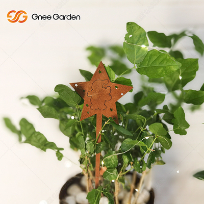 CE Large Art Craft Corten Steel metal Rusty Garden Ornaments Customizable Size