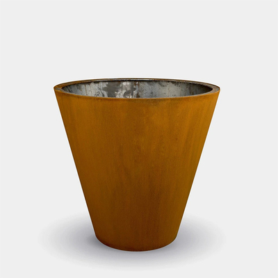 2.0-3.0mm Thick Outdoor Corten Steel Fire Bowl Metal Camping Fire Pit Prerusted