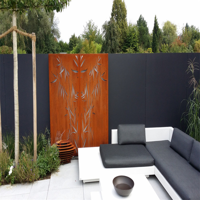 House Decorative Metal Garden Products Garden Screens Corten Steel High End