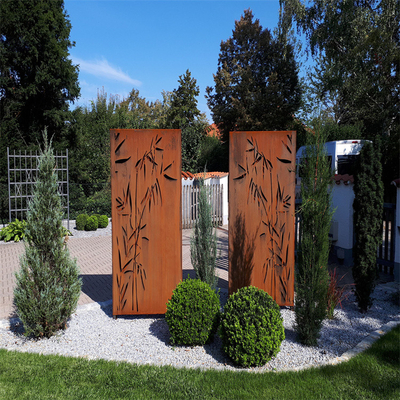 House Decorative Metal Garden Products Garden Screens Corten Steel High End