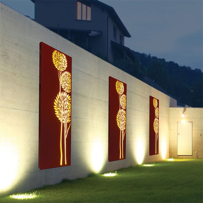 Living Room Metal Partition Screens Garden Fence High Toughness