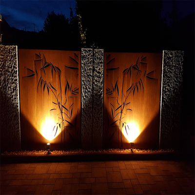 Architectural Art Metal Garden Products Sturdy  Corten Steel Garden Screens