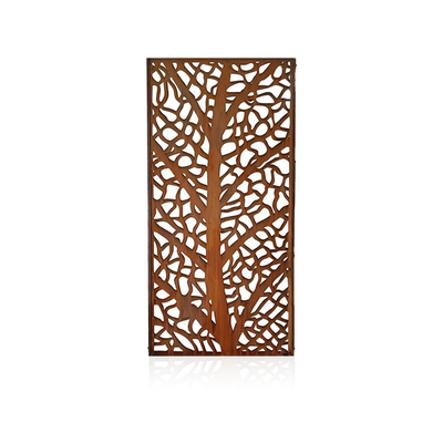 Customization Metal Garden Products Corten Steel Decorative Screen High Strength