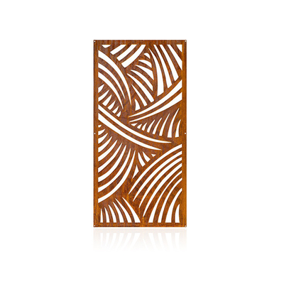 High Grade Home Decoration Corten Steel  Screen Panels Indoors Outdoors