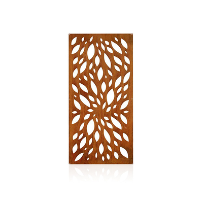 Art Decorative Metal Garden Products Corten Steel Privacy Panels Weather Proof
