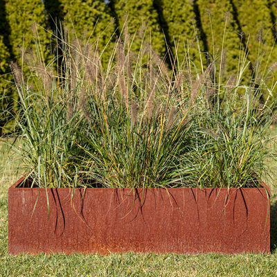 OEM ODM Corten Steel Raised Beds Metal Raised Vegetable Beds corrosion proof