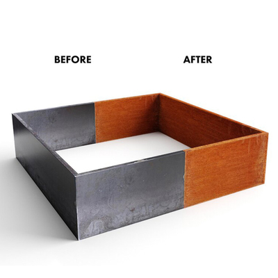 OEM ODM Corten Steel Raised Beds Metal Raised Vegetable Beds corrosion proof