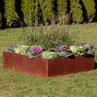 OEM ODM Patio Balcony Outdoor Metal Raised Garden Bed For Vegetable  Rustproof