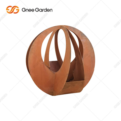 Bespoke Irregular Large Metal Planter Pot anti aging corrosion proof