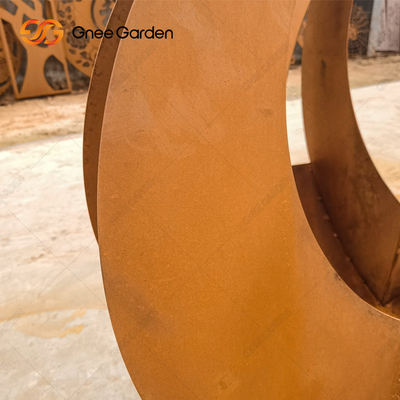 Bespoke Irregular Large Metal Planter Pot anti aging corrosion proof