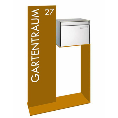 SGS Certified Vertical Mail Boxes Free Standing Post Box Custom Made