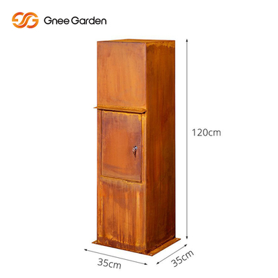 120cm Height 35cm Width Steel Package Drop Box Vertical For House