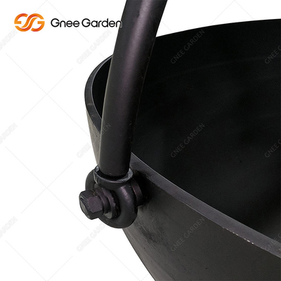 Outdoor Corten Steel Hemisphere Fire Pit 1000mm For Outdoor Camping