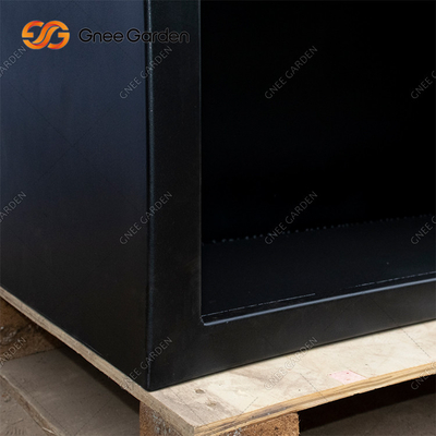 Modular Corten Steel Outdoor Cooking Grills 3mm Thickness Electronic Ignition