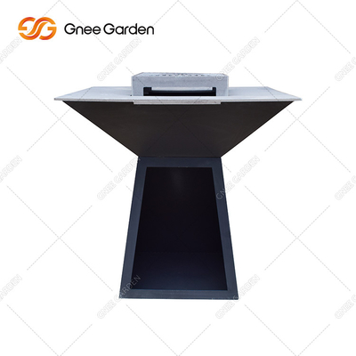 Garden Outdoor Teppanyaki Bbq Grill Big Size Multifunctional With Cooking Ledge