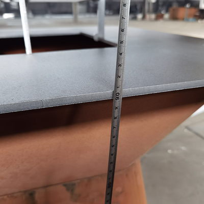 Customize Corten Steel Cooktop Grill Fire Pit Outdoor BBQ