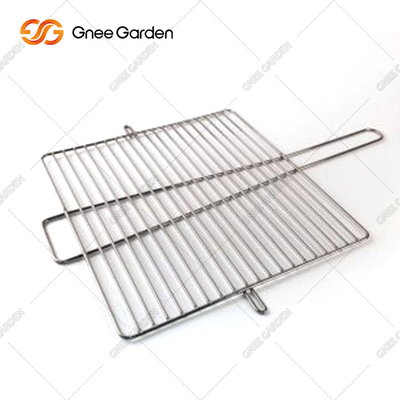 1200mm Square Corten Steel BBQ Grill Charcoal Burning Decorative