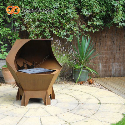 Home Party Use Customizable BBQ Charcoal Grill 4mm Thickness