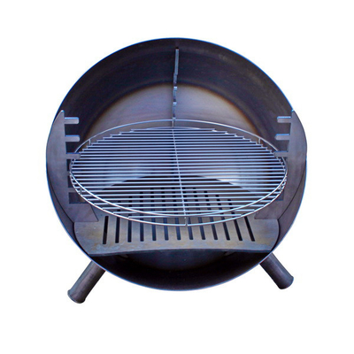 Wood Burning Corten Metal Outdoor Cooking Grills Charcoal Barbecue Corten Steel Bbq