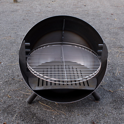 Large Outdoor Cooking Grills Corten Steel Fire Pit Fire Bowl BBQ Grill