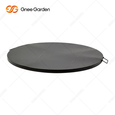 Bbq Outdoor Cooking Grills Plancha Grill Corten Steel Fire Pit Black Colour