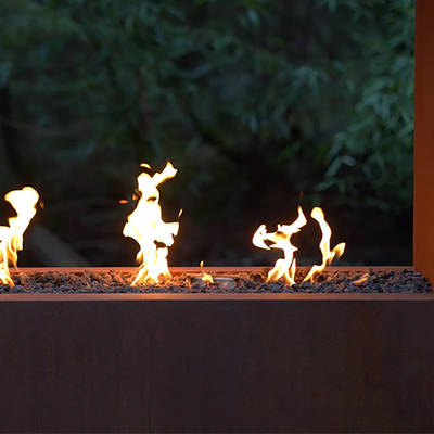 Simple Design Heavy Duty Steel Wood Burning Fire Pit 72 Inch