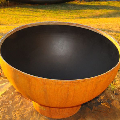 Customizable Laser Cut Firepits  Portable Corten Steel Fire Pit Outdoor Prerusted