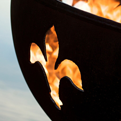 1200mm Diameter Metal Fire Bowl Patio Fire Pit OEM ODM Welcome