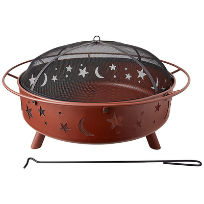 Customized Metal Stamping Steel Fire Pit  Corten Steel Firebowl 3mm Thickness