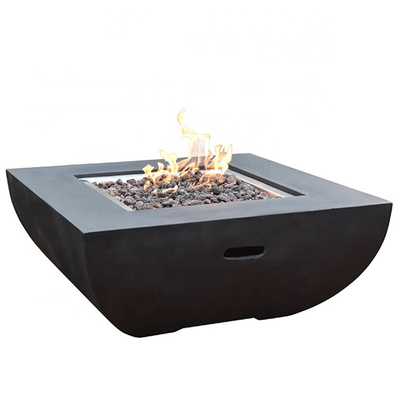 Patio 3mm Propane Gas Fire Pit Weathering Steel Fire Pit wear resistance