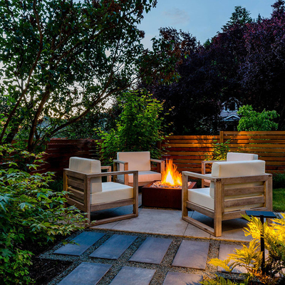 Corten Steel Fireplace Patio Furniture Gas Corten Steel Fire Pit Decorative