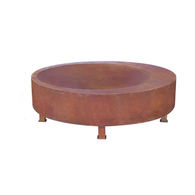 Wood Burning Large Weathering Steel Fire Pit Outdoor Fire Bowl 600mm-1500mm