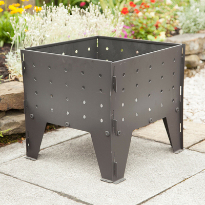 Outdoor Camp Used Portable Steel Fire Pit 60cm-150cm Diameter High Durability