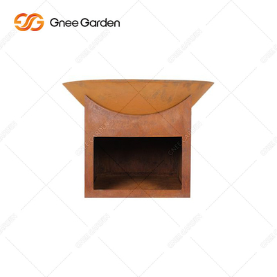 Prerusted Outdoor Wood Burning Fire Pit Patio Wood Fire Pit Moisture proof