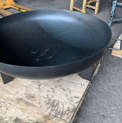 Firewood Fire Pit Assembled Portable Weathering Steel