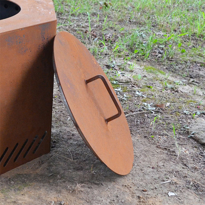 Customized Corten Steel Fire Pit For Garden Outdoor