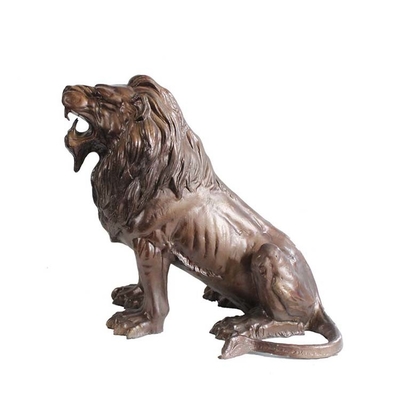 SGS H130cm Outdoor Metal Sculpture Life Size Animal Garden Ornaments