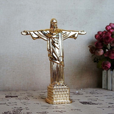 12 Inch Cast Iron Religion Outdoor Metal Sculpture Home Ornaments