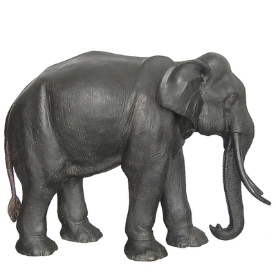 H120cm TUV Approval Outdoor Bronze Sculpture Antique For Garden