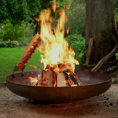 600mm 800mm 900mm Diameter Portable Steel Fire Pit Heavy Duty