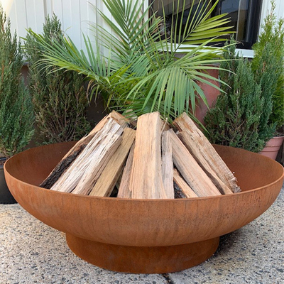 600mm 800mm 900mm Diameter Portable Steel Fire Pit Heavy Duty