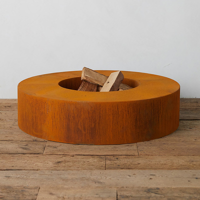 Distinctive Corten Steel Rusty Metal 2mm Thickness Heater Corten Steel Fire Pit For Outdoor Fire Pit Bowl